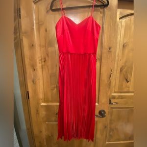 Gianna Bini gorgeous red dress, perfect for a photo shoot.